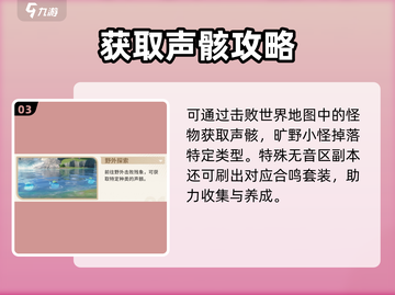 鸣潮声骸爆肝攻略🔥速拿稀有声骸截图4