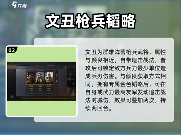三国谋定天下：颜良文丑强度曝光💥截图3
