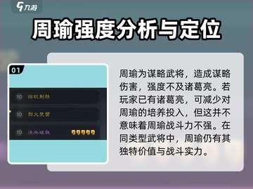 三国谋定天下🔥周瑜技能全面解析🎉截图2