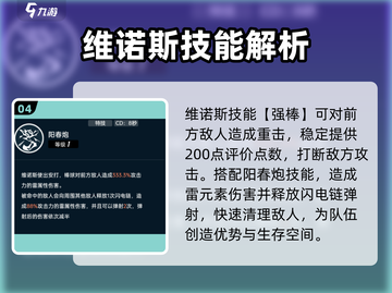 飞跃虹镜维诺斯🔥值得培养！角色强度全面分析✅截图5