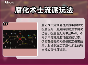 最后纪元🔥腐化术士流派超强攻略🌟截图2