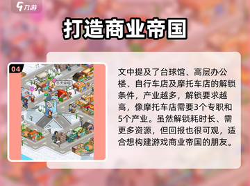都市大亨物语🔥建筑解锁条件全攻略来了！截图5