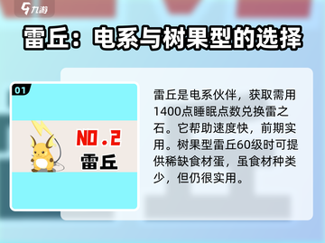 宝可梦Sleep最强精灵推荐🔥捕捉这些轻松制胜！截图2