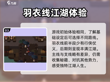 大江湖之苍龙与白鸟🔥羽衣线玩法全揭秘！截图4