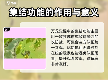 万龙觉醒集结功能🔥超详细使用攻略来啦！截图2