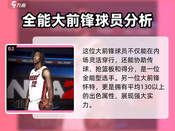 NBA全明星🔥平价大前锋球员推荐🎮截图3