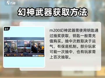 CF手游|M200幻神🔥获取方式大揭秘！截图2