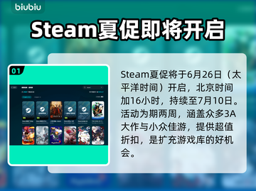 steam夏促来啦！🔥2025特卖时间全曝光🎉截图2