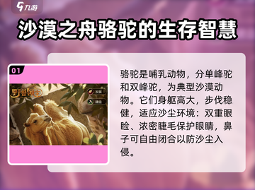 野兽领主新世界🔥骆驼坐骑超全解析来啦！截图2