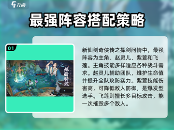 新仙剑奇侠传最强🔥阵容组合来啦！💡截图2