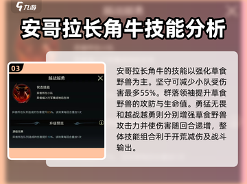 野兽领主新世界🔥安哥拉长角牛技能详解💥截图4