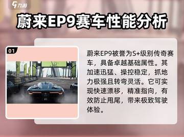 极品飞车集结🔥蔚来EP9极速狂飙✨性能怪兽截图2