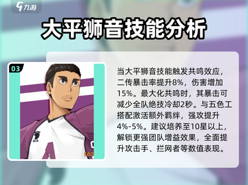 排球少年手游🔥大平狮音超强攻略🌟截图4