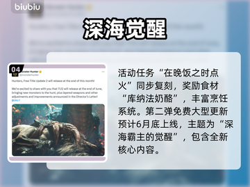🔥《怪物猎人荒野》618活动大爆料！💥截图5