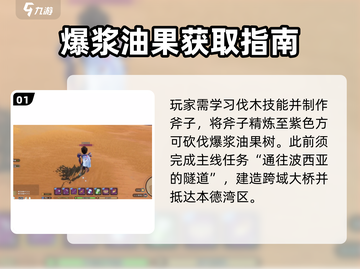 《沙石镇时光》爆浆油果获取攻略💥截图2