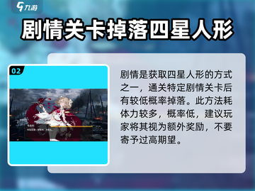 少女前线2🔥四星人形获取攻略大全💎截图3