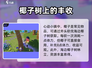 心动小镇椰子大揭秘！游戏中必备道具🔥🥥截图2