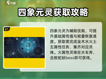 蜀山初章🔥四象元灵大揭秘，修仙党必看！截图2