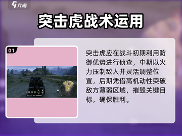 创世战车突击虎🔥超强玩法攻略，轻松制胜！截图2