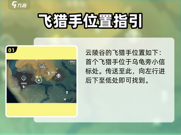鸣潮🔥云陵谷飞猎手位置及抓捕攻略来啦！截图2