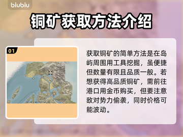 碧海黑帆：快速获取铜矿攻略🔥💎截图2