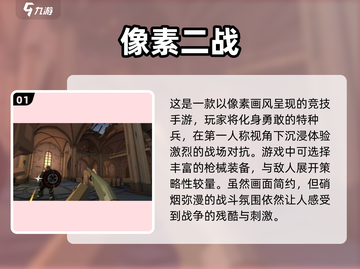 🔥二战像素射击手游排行榜2024来了！玩到停不下来💥截图2