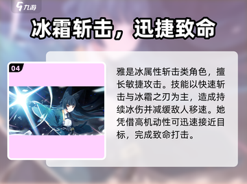 绝区零🔥冰系角色大起底！💎阵容一览不容错过截图5