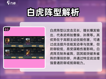 三国谋定天下🔥阵型克制全攻略，稳赢秘籍在这里！截图4