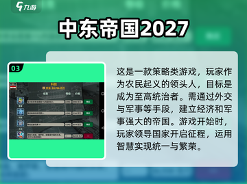 🔥2025必玩中东战争手游大盘点💥截图4