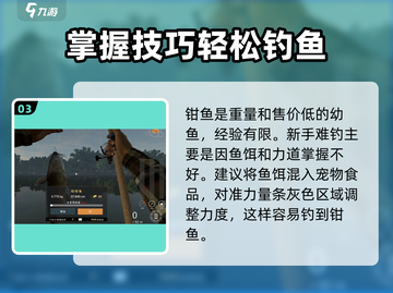 钓鱼星球⭐钳鱼钓法大公开！👇新手必看截图4