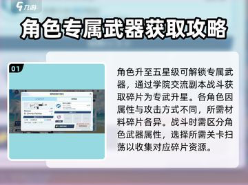 蔚蓝档案专武升级🔥超详细攻略来了！截图2