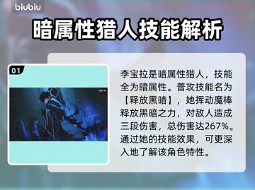 《我独自升级》李宝拉🔥角色崛起之路💡截图2