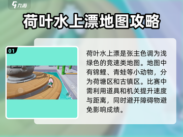 元梦之星荷叶水上漂地图攻略💡带你轻松制霸水面🔥截图2