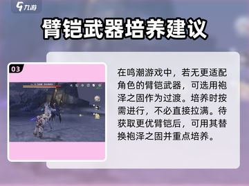 鸣潮⚡袍泽之固武器几星？培养方法全揭秘！截图4