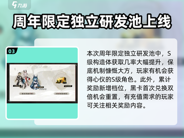 战双帕弥什四周年💥活动超全介绍来啦！！！🎉截图4