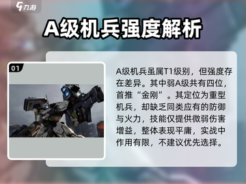 钢岚A级机兵全揭秘🔥截图2