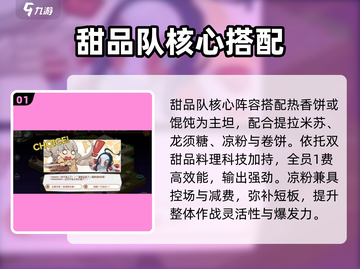 《料理次元》甜品队暴杀阵容🍰💥截图2