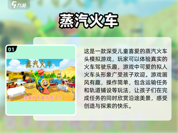 蒸汽火车🔥老式趣味游戏📖2025精选截图2