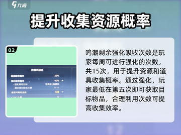 鸣潮💥剩余强化吸收次数揭秘！你还剩几次？截图3