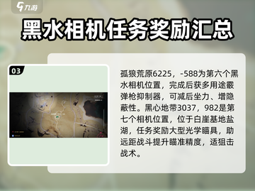 七日世界🔥黑水相机任务详解，快入手🎉截图4
