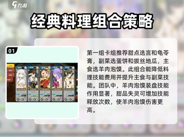 料理次元🔥最强刷图阵容搭配秘籍✨截图2