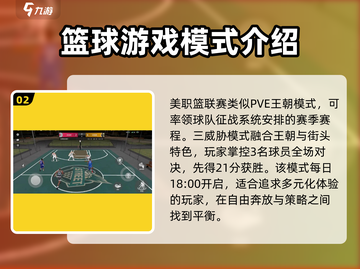 美职篮全明星手游🔥比赛模式全介绍！截图3