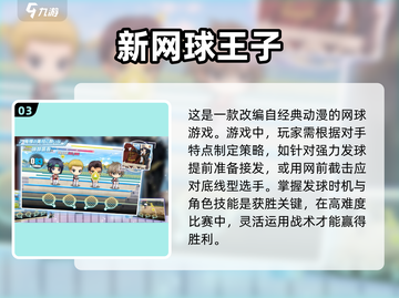 🔥2024热门网球游戏合集，趣味性爆棚📱快来pick你的最爱！截图4
