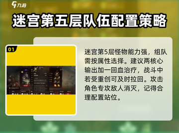 龙息神寂妖精迷宫第五层🔥通关秘籍💡截图2