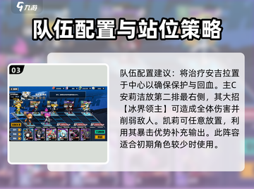 寻光之旅🔥金阵容搭配推荐｜游戏必看🎉截图4