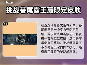 暗影火炬城🔥巷尾霸王超全攻略分享！📌截图2