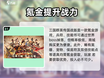 三国群英传国战版🔥氪金攻略，快速称霸不是梦！截图2
