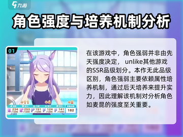 闪耀！优俊少女麦昆🔥值得养？游戏强度全面分析🎉截图2