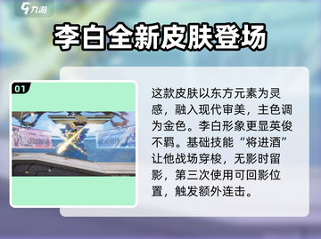 王者荣耀李白新皮肤星之破晓🔥超燃特效曝光！截图2