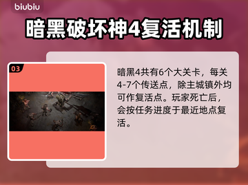 暗黑破坏神4：人物复活点全攻略！💀✨截图4